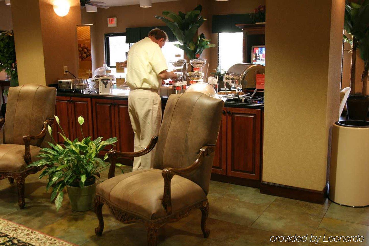 Hampton Inn Lafayette Louisiana Scott Restaurang bild