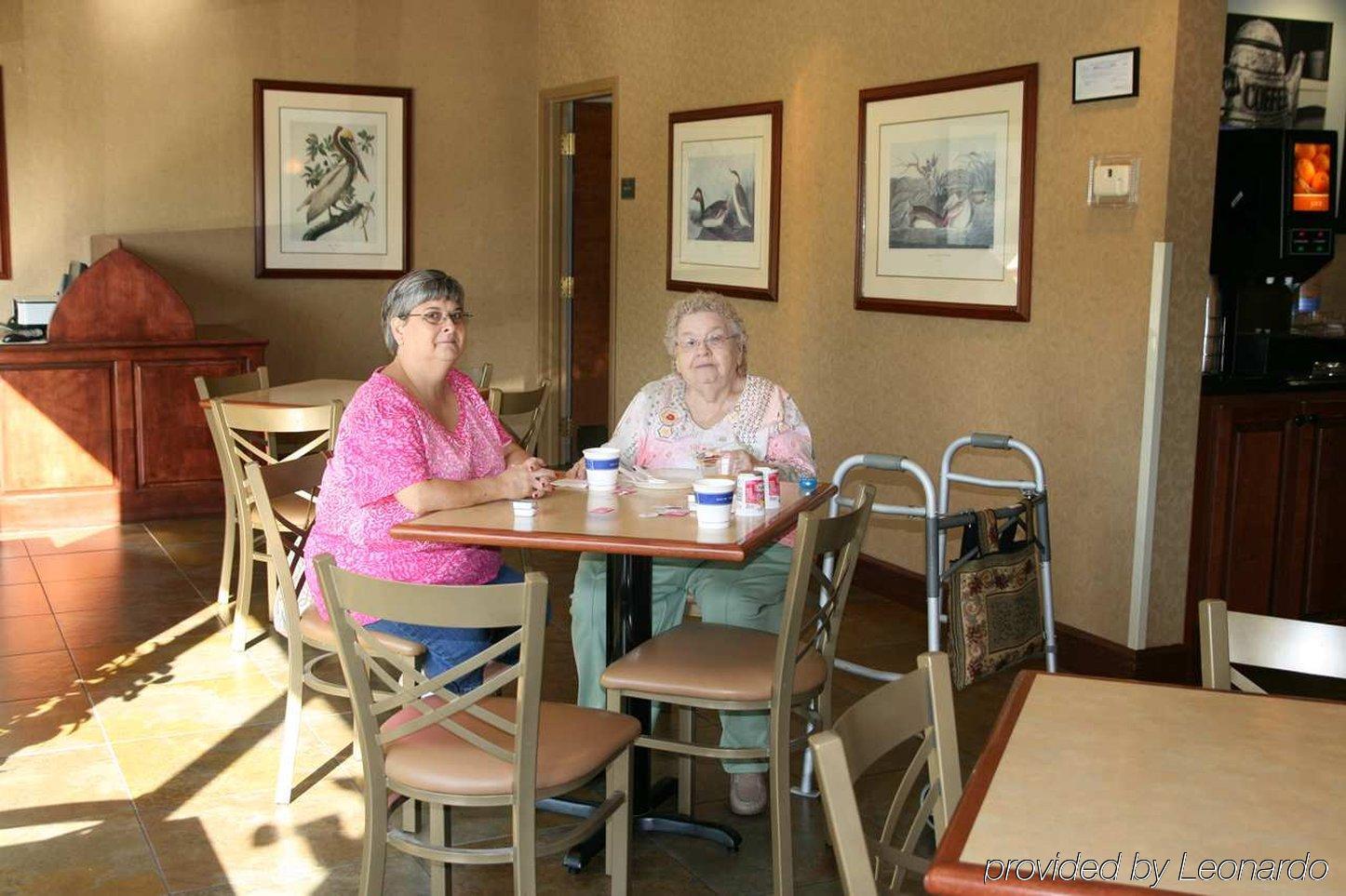 Hampton Inn Lafayette Louisiana Scott Restaurang bild