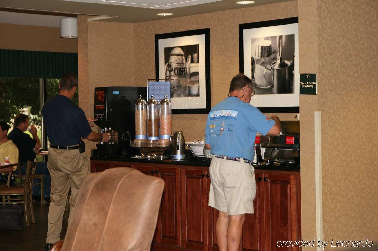 Hampton Inn Lafayette Louisiana Scott Restaurang bild